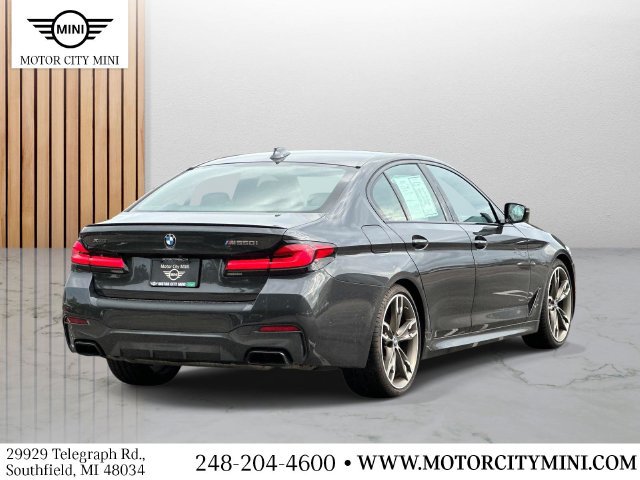 Used 2021 BMW M550i xDrive w/ Premium Package AWD/4WD image 4
