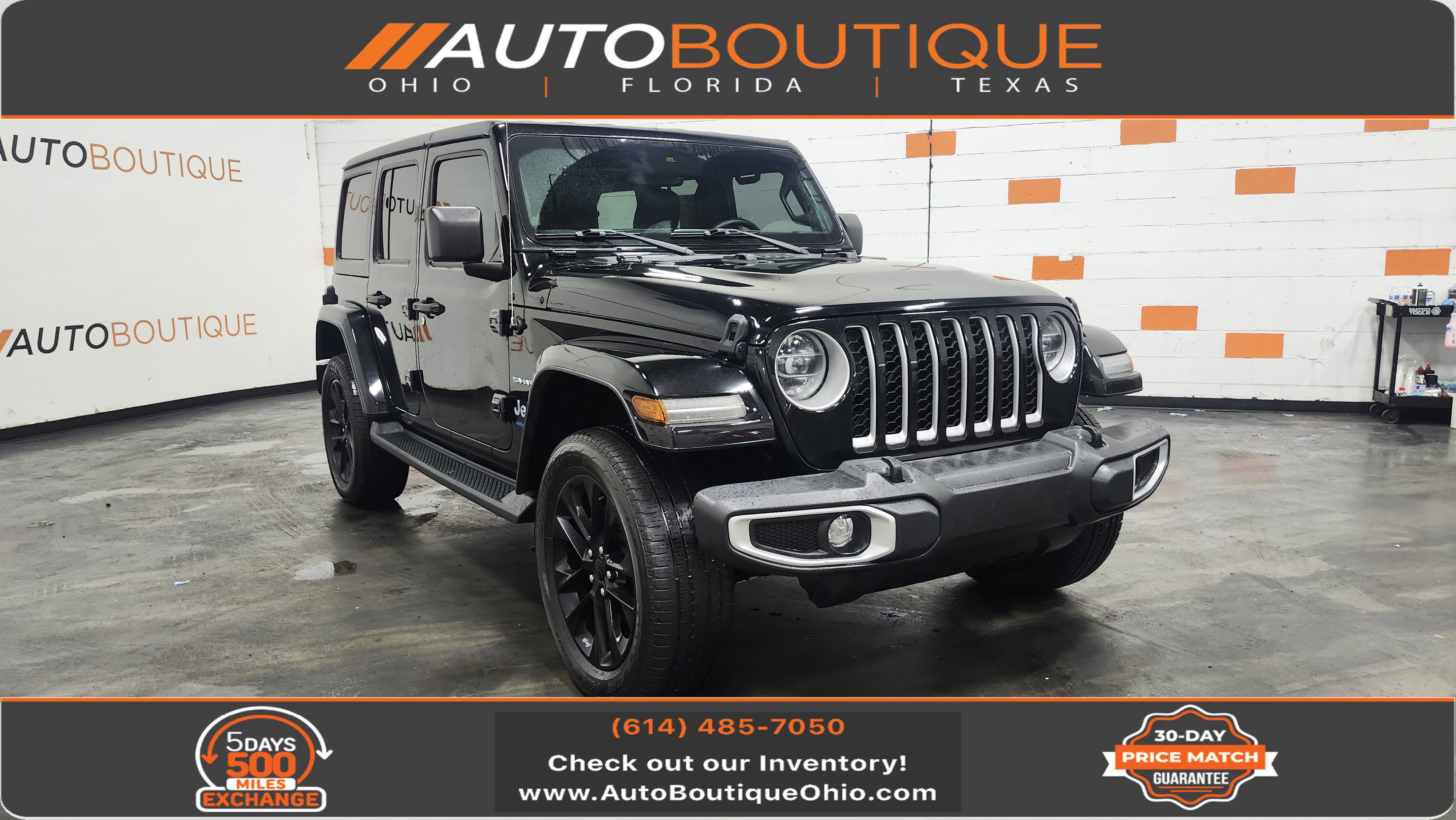 Used 2021 Jeep Wrangler Unlimited Sahara w/ Cold Weather Group image 1
