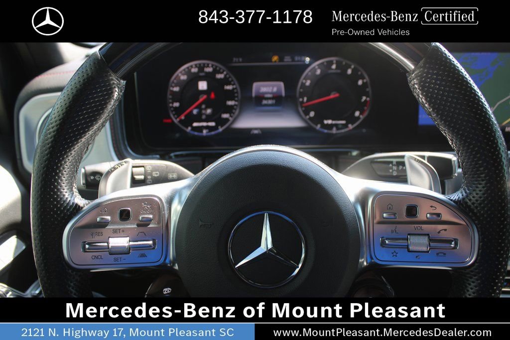 Certified 2021 Mercedes-Benz G 63 AMG 4MATIC w/ G Manufaktur Interior Package image 23