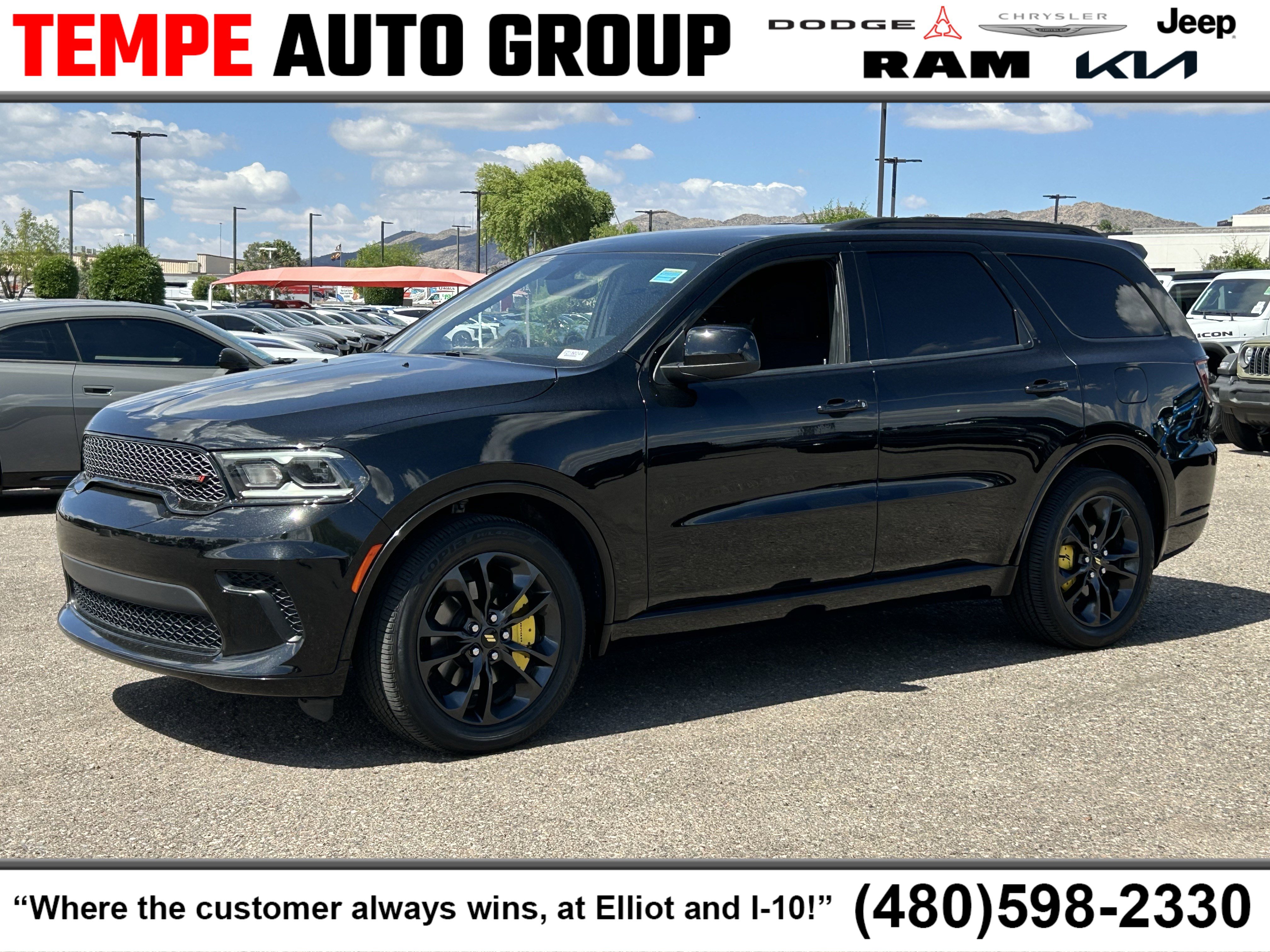 Certified 2024 Dodge Durango SXT w/ SXT Blacktop Group