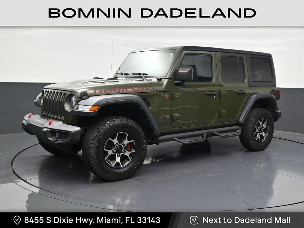 Used 2021 Jeep Wrangler Unlimited Rubicon AWD/4WD video 1