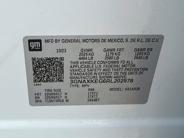 Used 2024 Chevrolet Equinox LT w/ LPO, Floor Liner Package FWD image 24