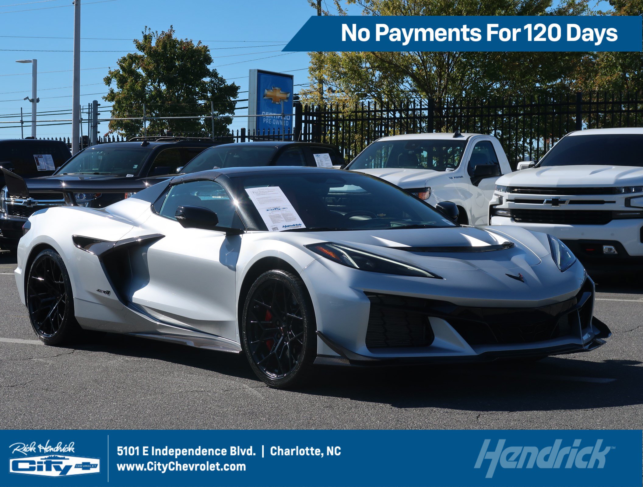 Used 2026 Chevrolet Corvette ZR1 w/ ZR1 Carbon Fiber Aero Package RWD image 1