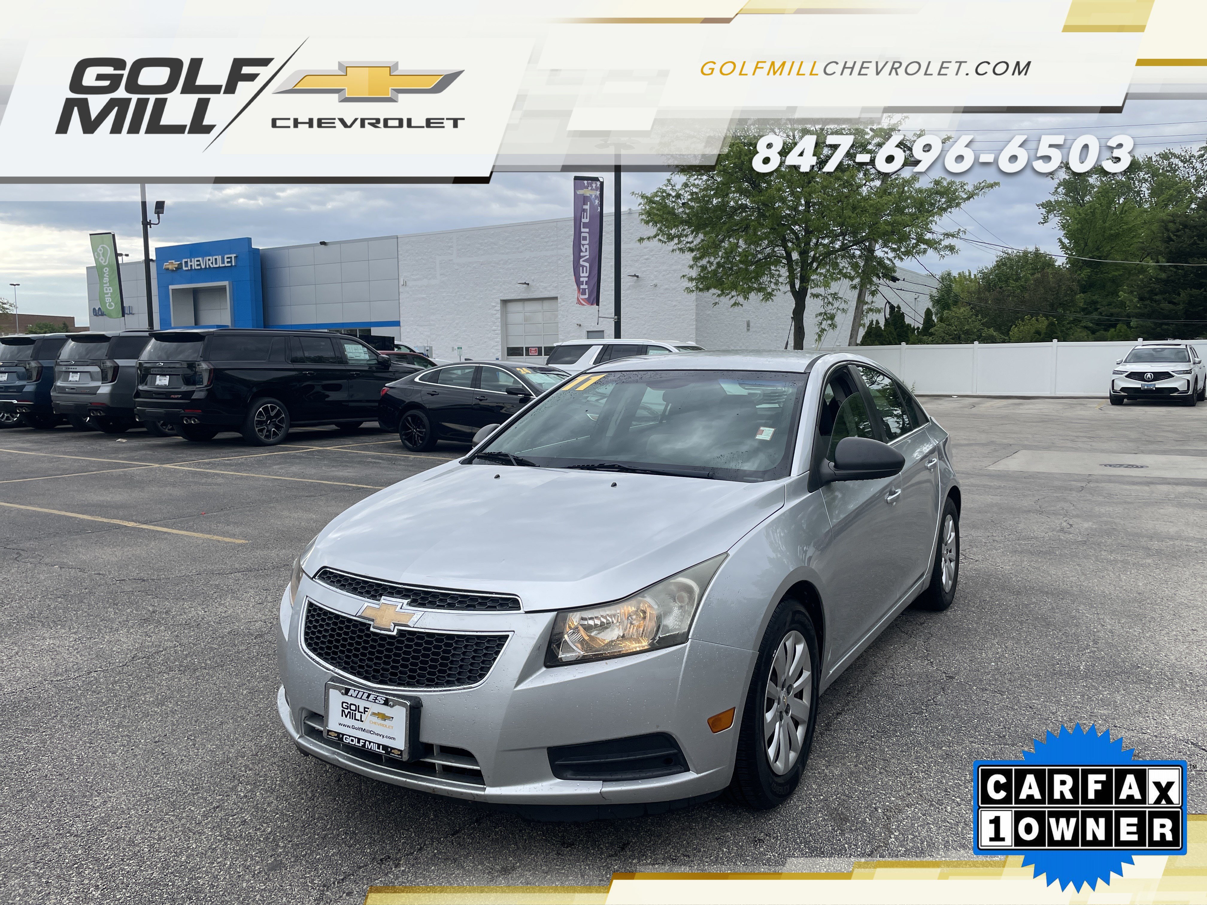 Used 2011 Chevrolet Cruze LS w/ Connectivity Package FWD image 1