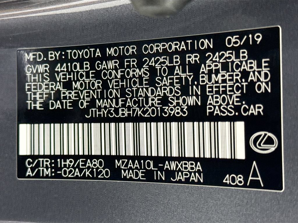 Used 2019 Lexus UX 200 FWD image 33