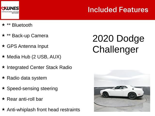 Used 2020 Dodge Challenger R/T w/ Plus Package RWD image 3