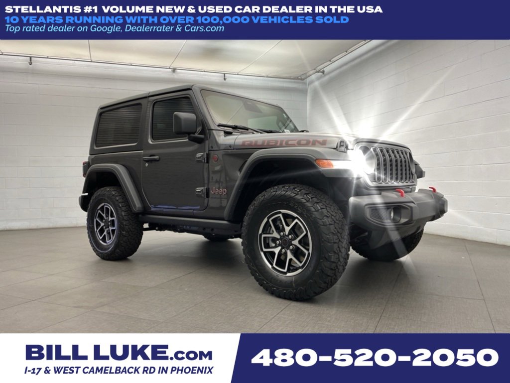 New 2025 Jeep Wrangler Rubicon w/ Convenience Group