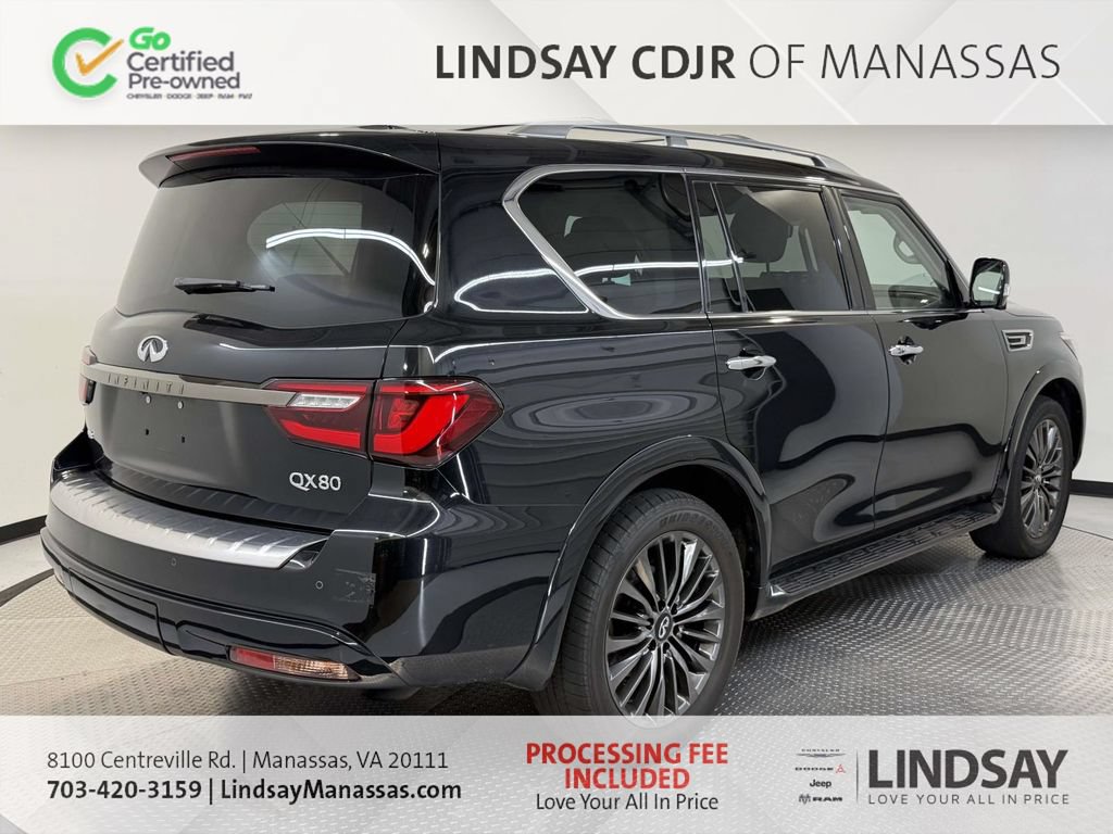 Used 2023 INFINITI QX80 Premium Select w/ Cargo Package AWD/4WD image 8