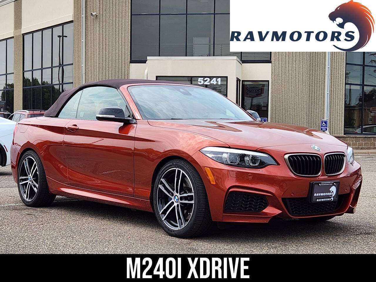 Used 2021 BMW M240i xDrive Convertible AWD/4WD image 1