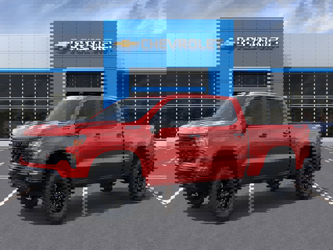 New 2026 Chevrolet Silverado 1500 Custom Trail Boss w/ Dark Appearance Package image 2