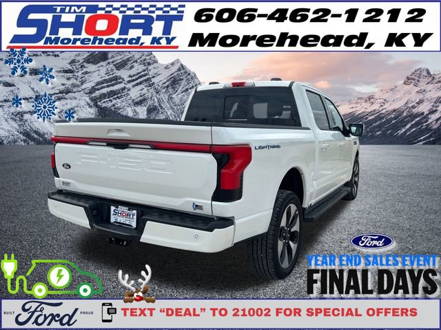 New 2025 Ford F150 Lightning Platinum image 5