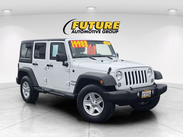 Used 2015 Jeep Wrangler Unlimited Sport w/ Quick Order Package 24S