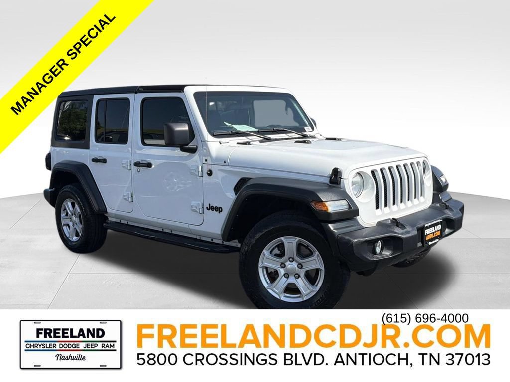 Used 2021 Jeep Wrangler Unlimited Sport AWD/4WD 360° Tour