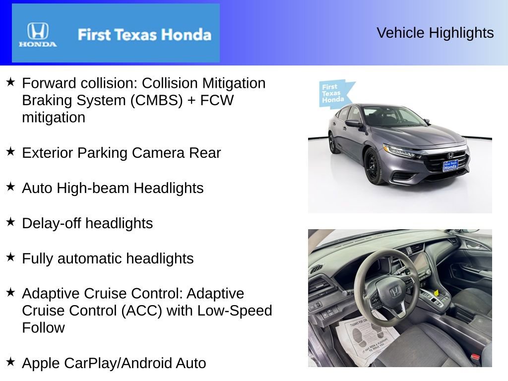 Used 2022 Honda Insight EX image 16