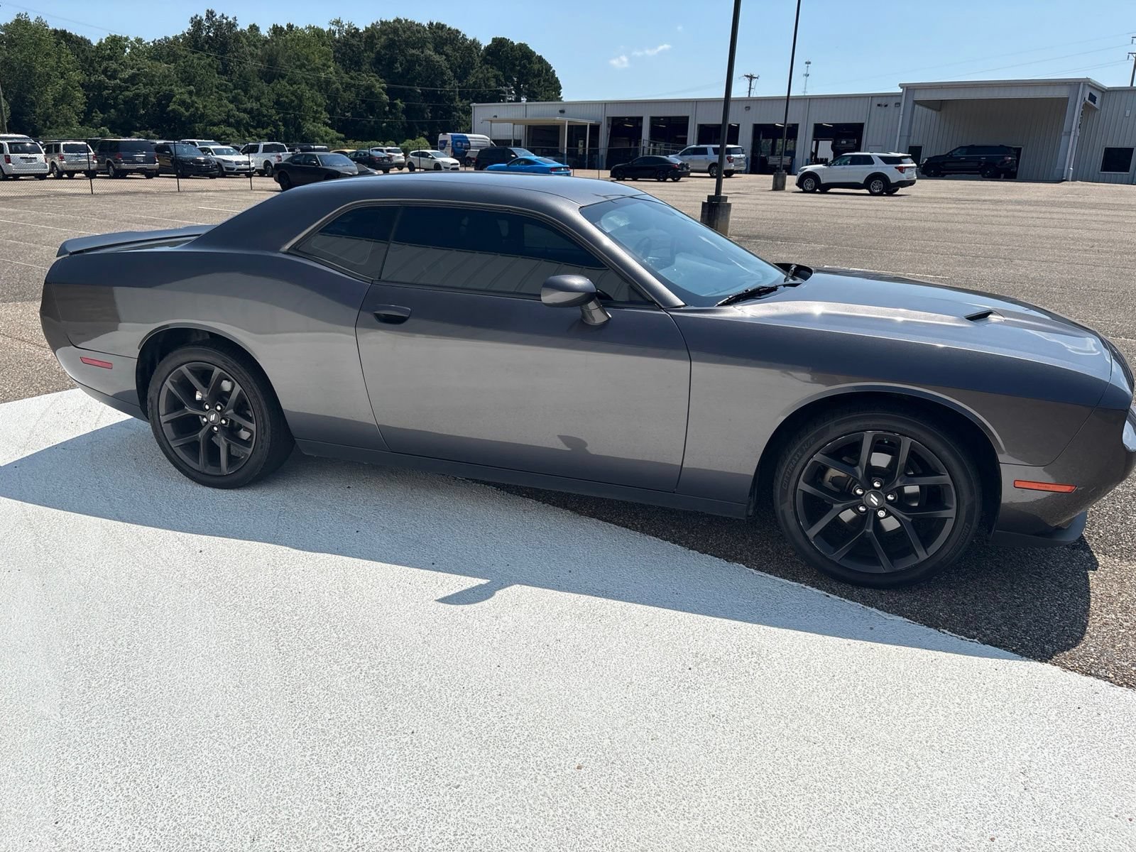 Used 2022 Dodge Challenger SXT w/ Blacktop Package RWD image 3