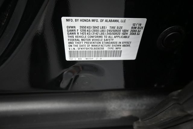 Certified 2020 Honda Pilot Black Edition image 19