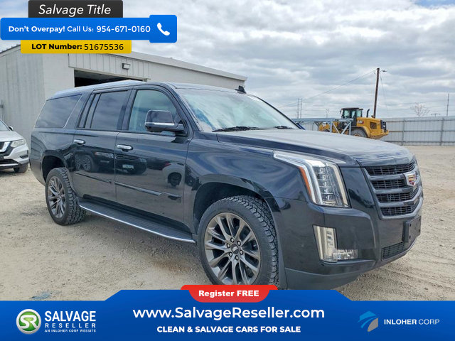 Used 2019 Cadillac Escalade ESV Premium Luxury w/ Escalade Sport Edition AWD/4WD image 5