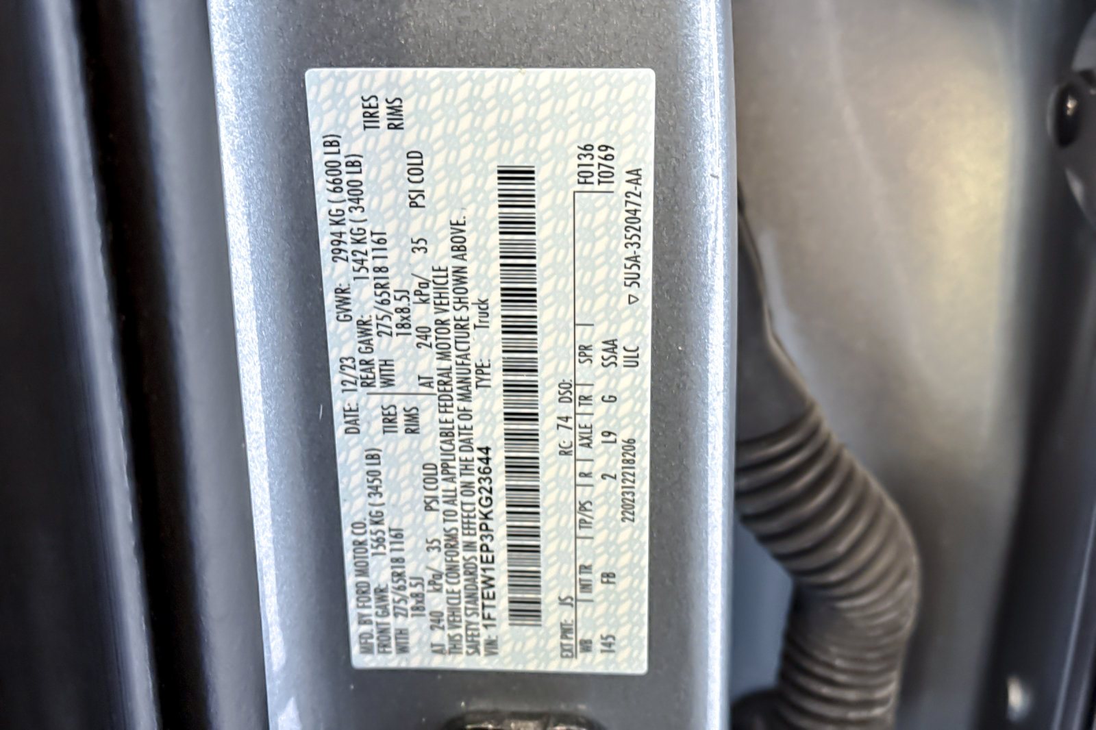 Certified 2023 Ford F150 XLT w/ Equipment Group 302A High AWD/4WD image 28