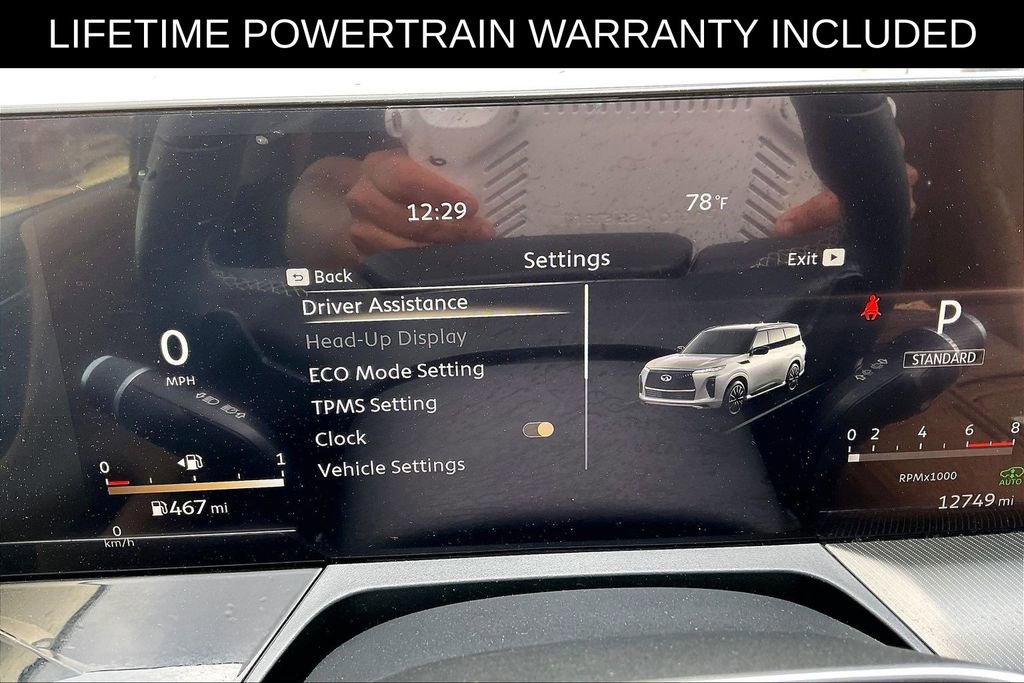 Certified 2025 INFINITI QX80 Luxe image 27