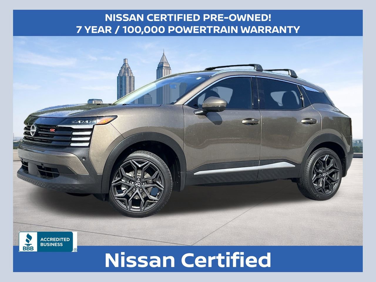 Certified 2025 Nissan Kicks SR w/ SR Premium Package