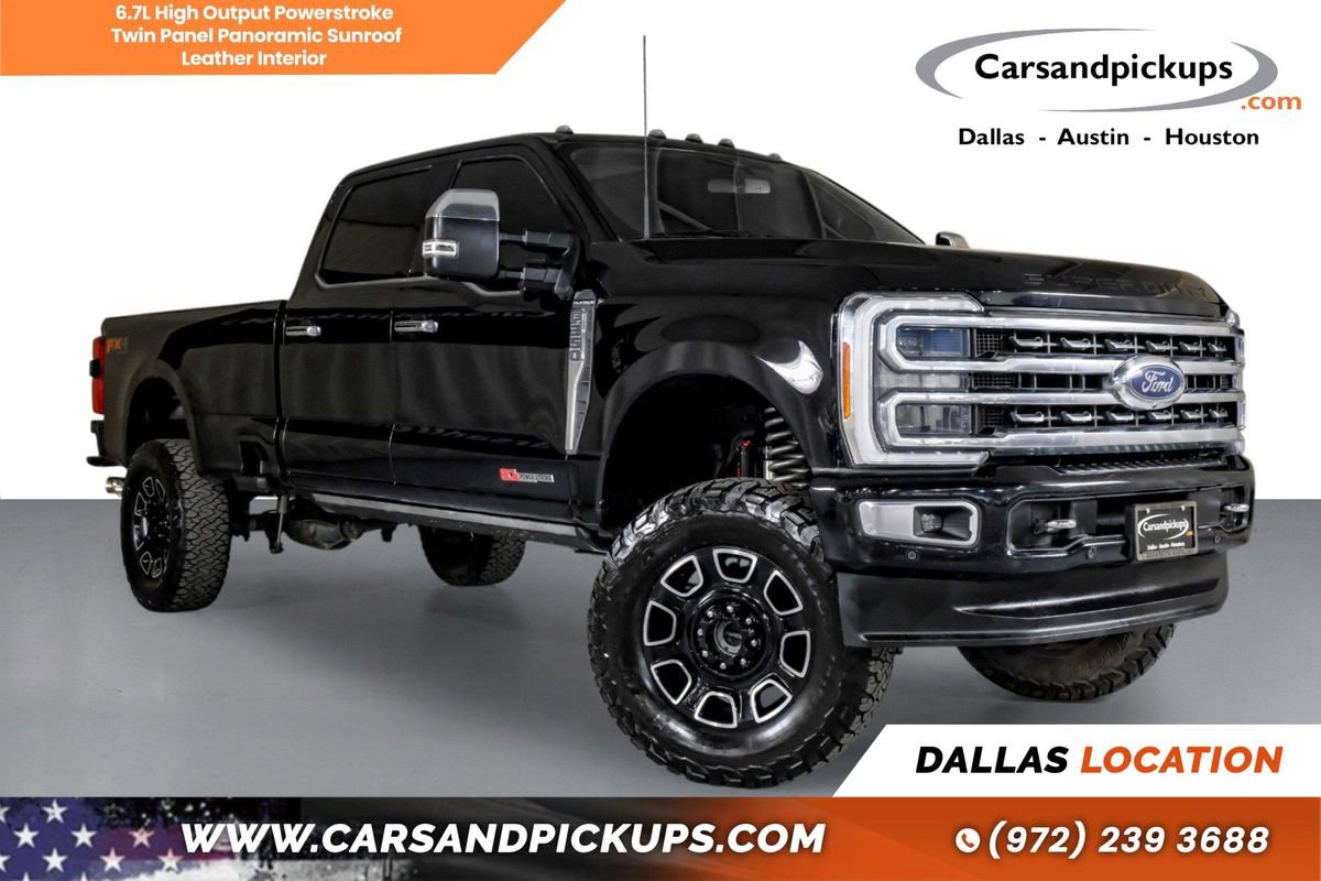 Used 2023 Ford F350 Platinum AWD/4WD image 1