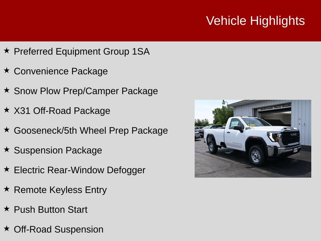 New 2026 GMC Sierra 2500 Pro AWD/4WD image 2