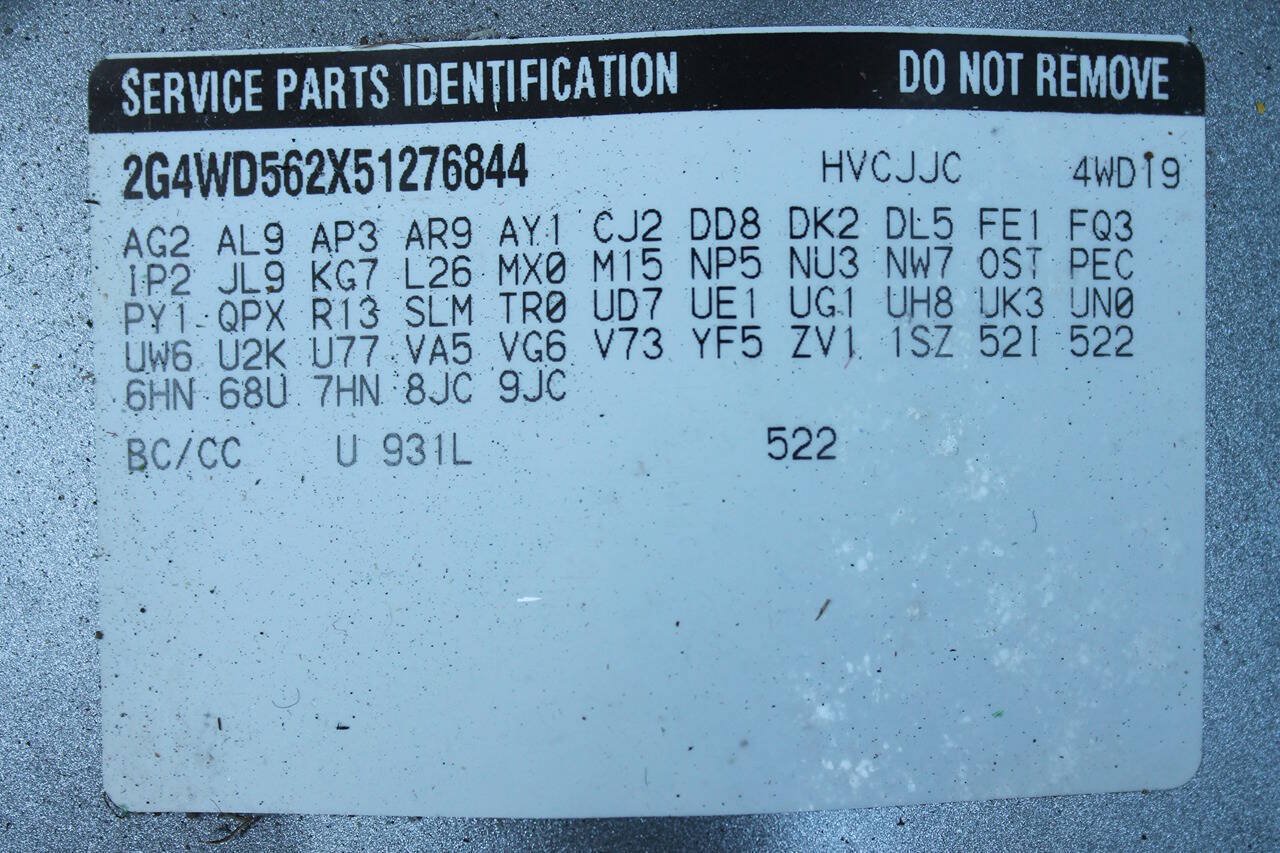 Used 2005 Buick LaCrosse CXL w/ Gold Convenience Package FWD image 20