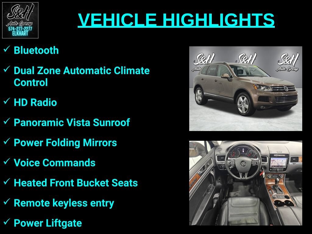 Used 2012 Volkswagen Touareg TDI AWD/4WD image 3