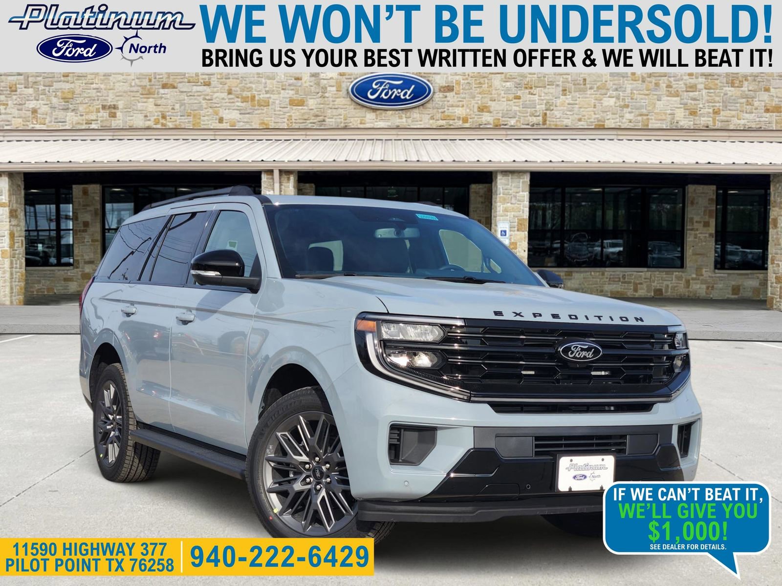 New 2026 Ford Expedition Platinum w/ Stealth Appearance Package