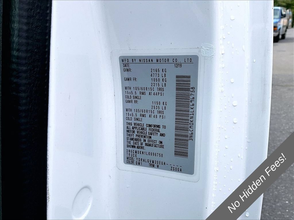 Used 2020 Nissan NV200 SV FWD image 28