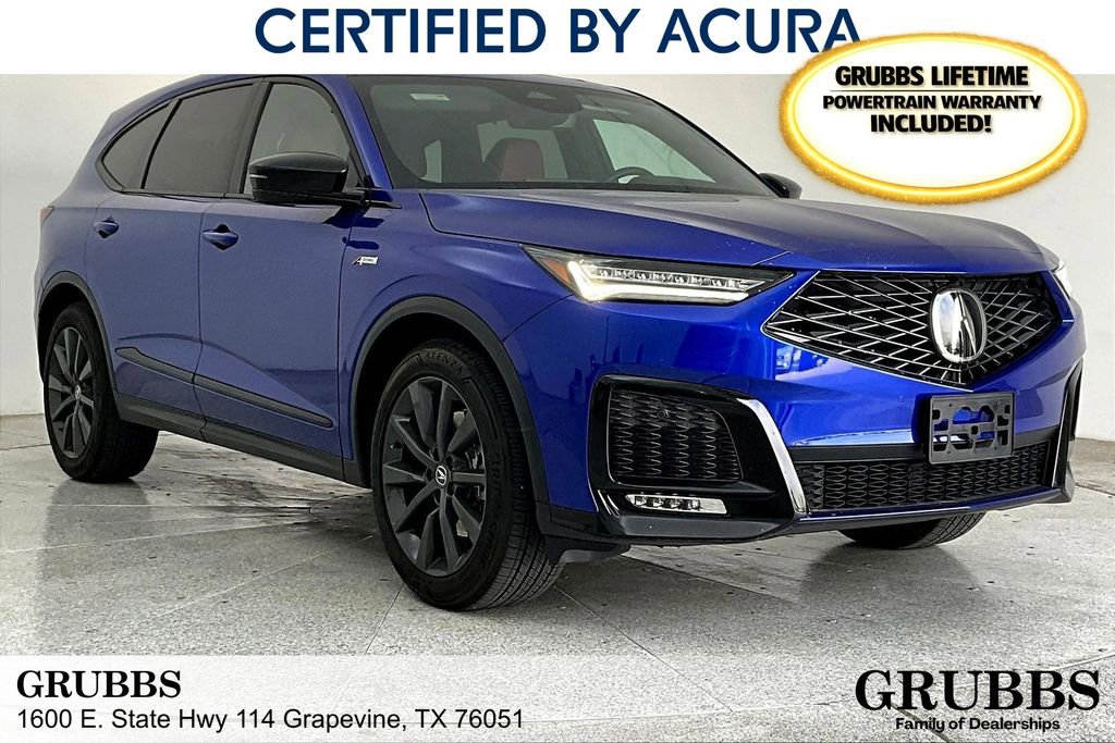 Certified 2025 Acura MDX A-Spec