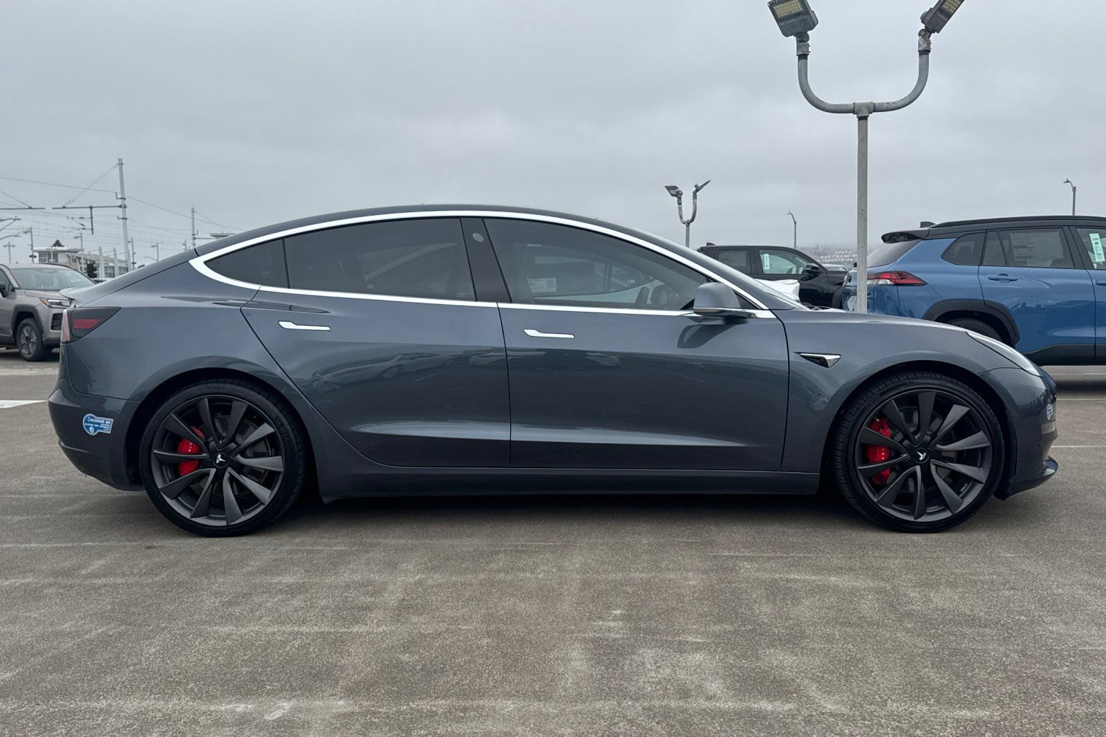 Used 2020 Tesla Model 3 Performance AWD/4WD image 3