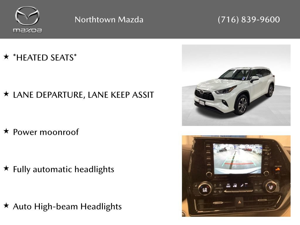 Used 2021 Toyota Highlander XLE AWD/4WD image 2