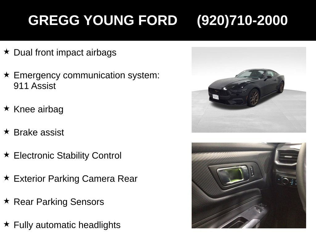 New 2026 Ford Mustang Premium w/ Bronze Appearance Package RWD image 25