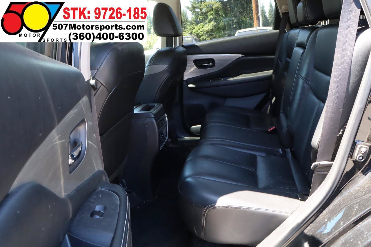 Used 2018 Nissan Murano SL w/ Midnight Edition Package AWD/4WD image 15