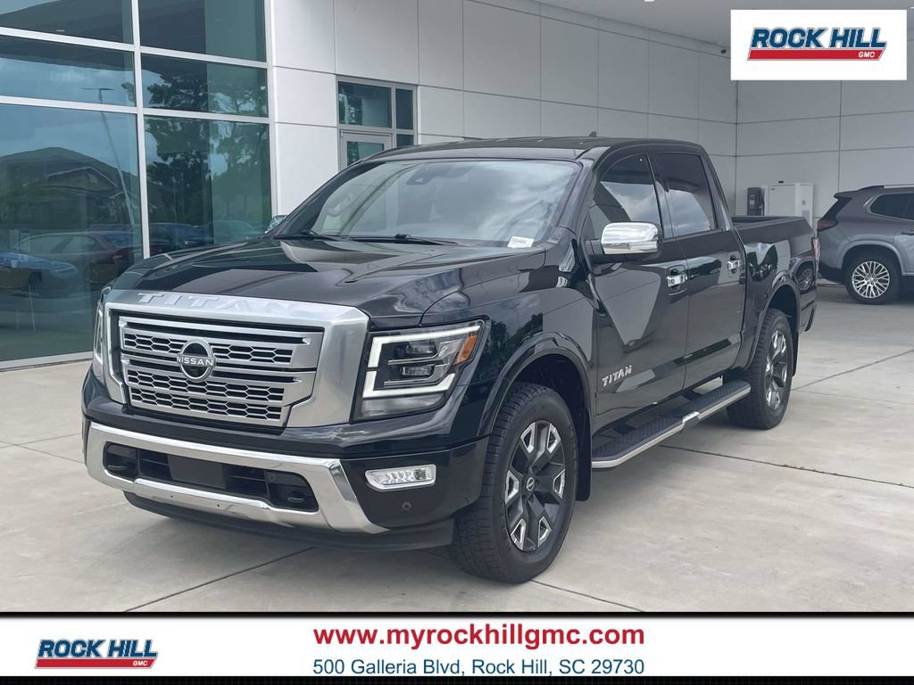 Used 2023 Nissan Titan Platinum Reserve w/ Off Road Protection Package AWD/4WD image 1