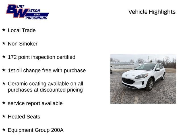 Used 2021 Ford Escape SE w/ Convenience Package image 10