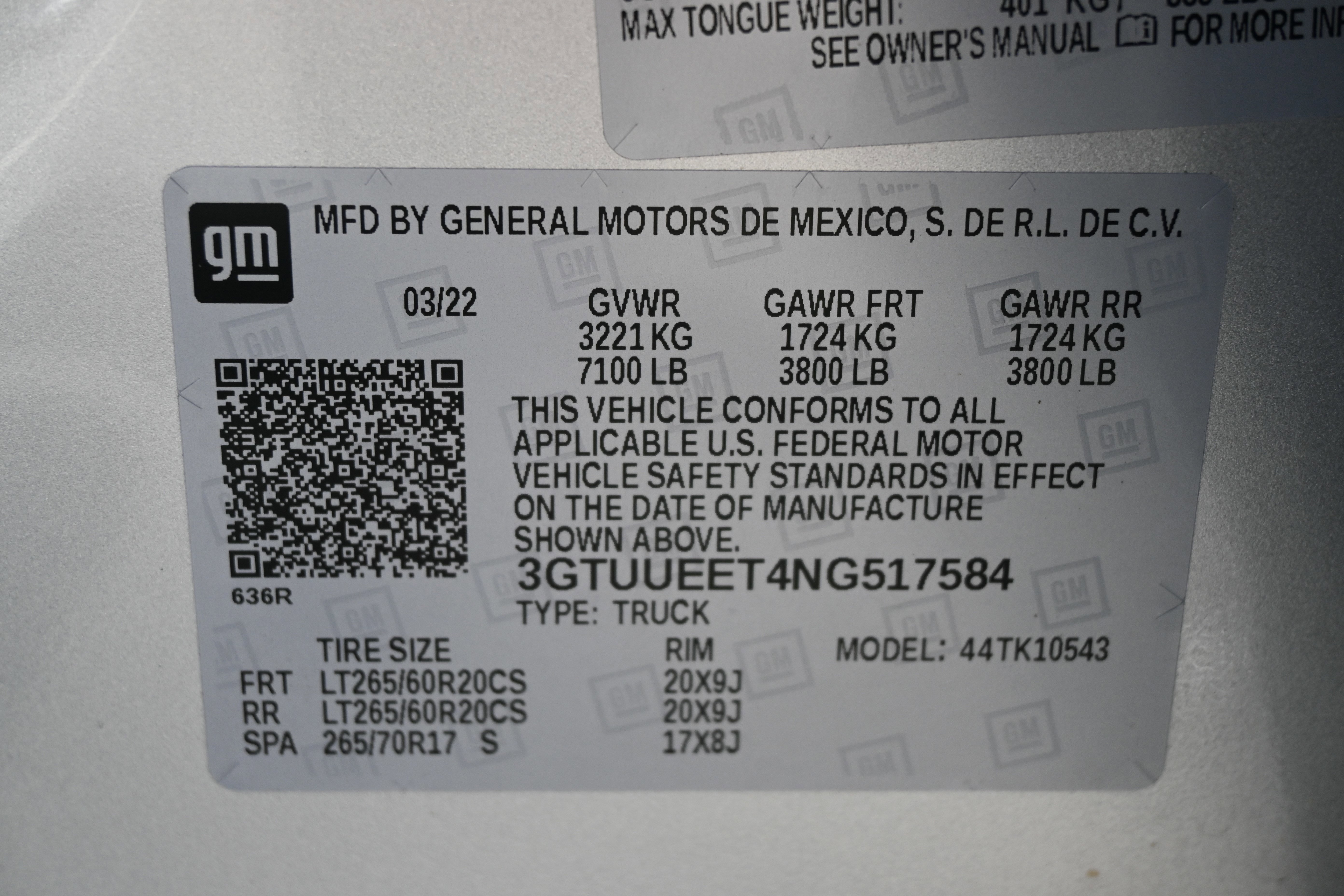 Used 2022 GMC Sierra 1500 AT4 w/ AT4 Preferred Package image 17