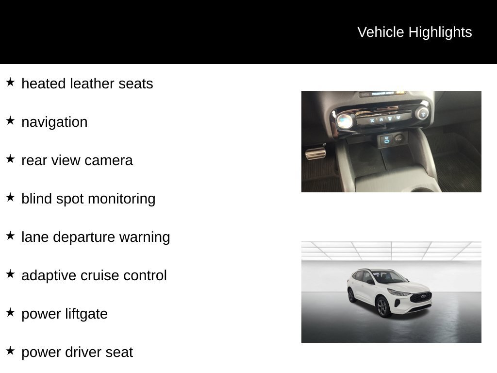 Certified 2023 Ford Escape ST-Line w/ Tech Pack #1 AWD/4WD image 11