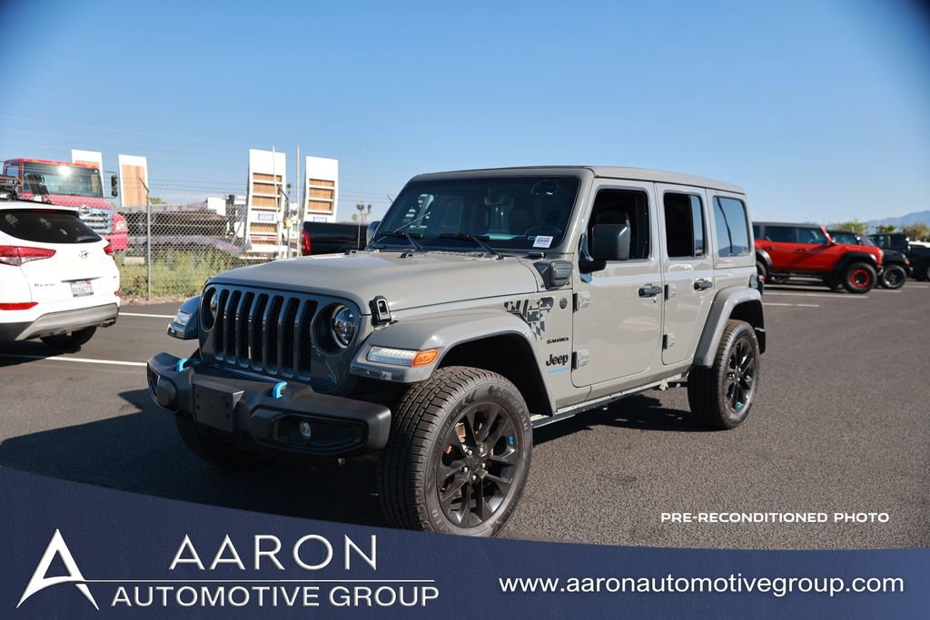 Used 2023 Jeep Wrangler Unlimited Sahara w/ Cold Weather Group image 1