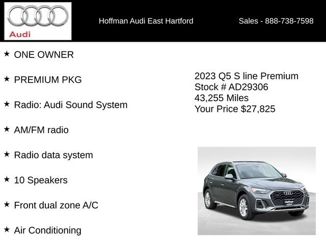 Used 2023 Audi Q5 2.0T Premium w/ Convenience Package AWD/4WD image 6