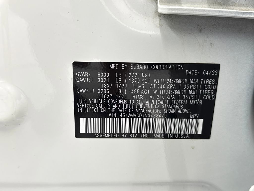 Used 2022 Subaru Ascent Premium w/ Convenience Package image 25