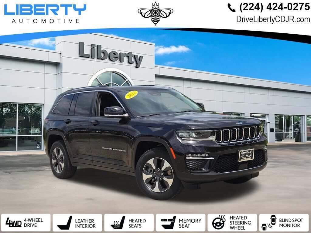 Certified 2022 Jeep Grand Cherokee Limited 4xe AWD/4WD image 1