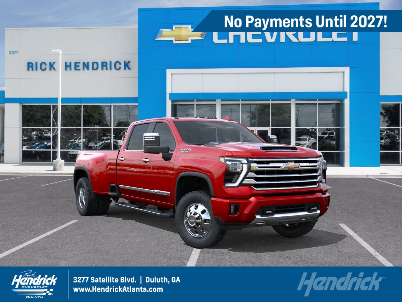 New 2026 Chevrolet Silverado 3500 High Country w/ Technology Package AWD/4WD image 1