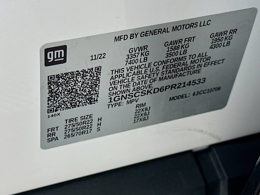 Used 2023 Chevrolet Tahoe Premier RWD image 34
