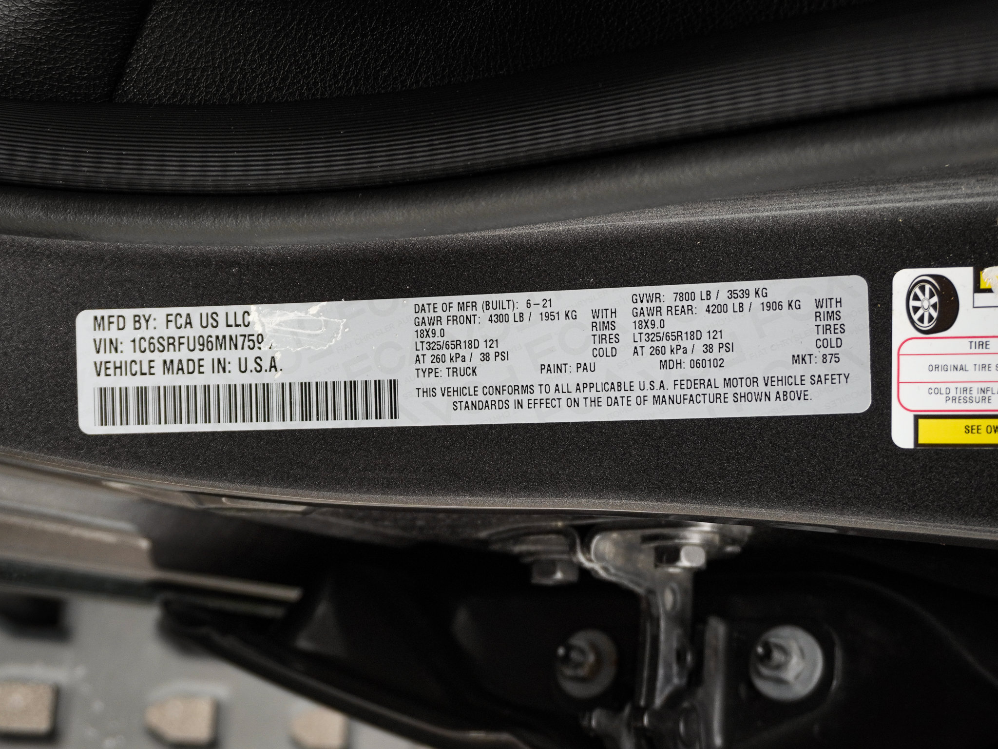 Used 2021 RAM 1500 TRX w/ TRX Level 2 Equipment Group AWD/4WD image 35