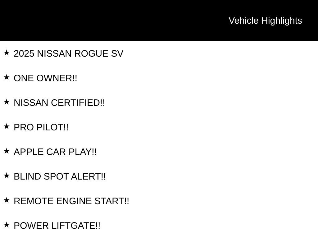Certified 2025 Nissan Rogue SV image 6