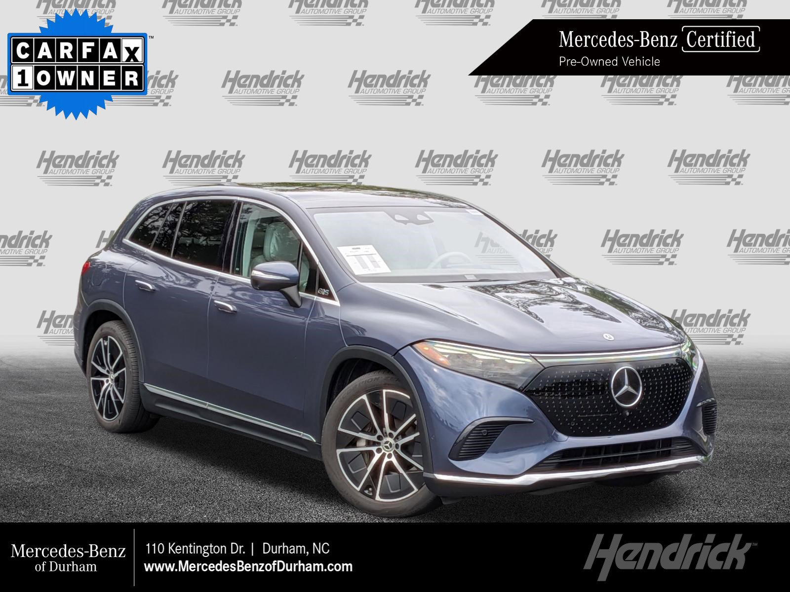 Used 2023 Mercedes-Benz EQS 450+ 4MATIC SUV image 1