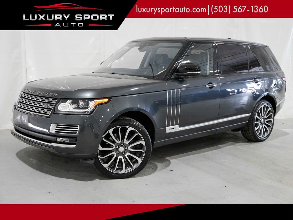 Used 2017 Land Rover Range Rover LWB SV Autobiography AWD/4WD image 1