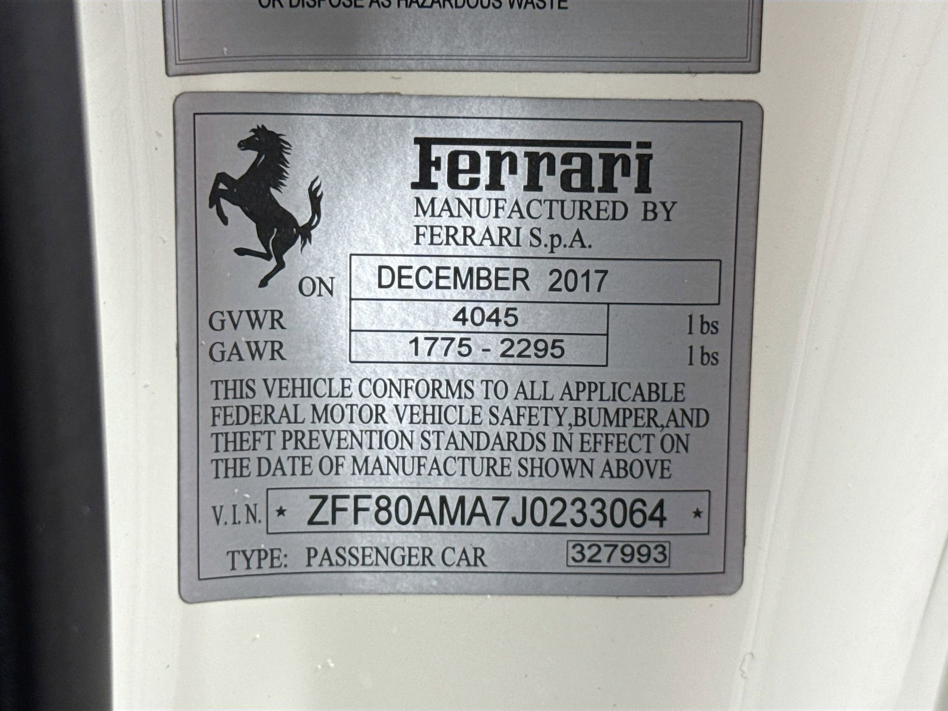 Certified 2018 Ferrari 488 Spider Base image 27